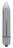 Серебристый мини-вибратор CLIMAX BULLET - 8,5 см. 