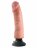 Большой реалистичный вибромассажер на присоске 9&quot; Vibrating Cock - 24,8 см. 