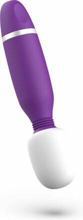 Фиолетовый жезловый вибростимулятор Bthrilled Classic - 20 см. 