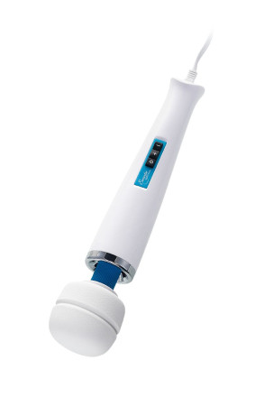 Белый вибромассажёр Magic Wand Europe - 31,5 см. 