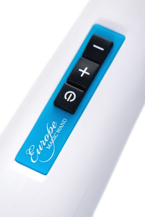 Белый вибромассажёр Magic Wand Europe - 31,5 см. 