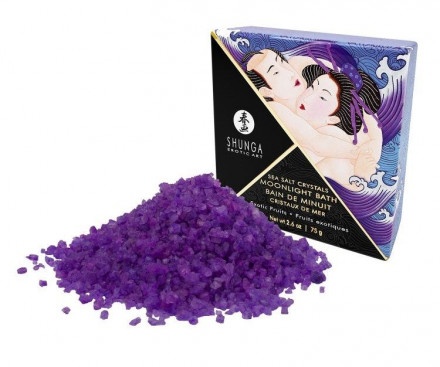 Соль для ванны Bath Salts Exotic Fruits с ароматом экзотических фруктов - 75 гр. 