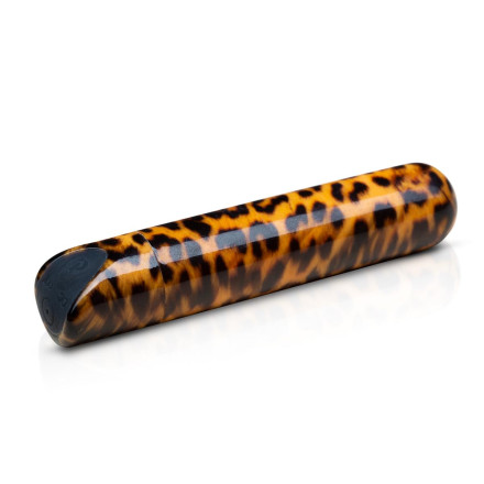 Леопардовая вибропуля Nayo Bullet Vibrator - 9 см. 