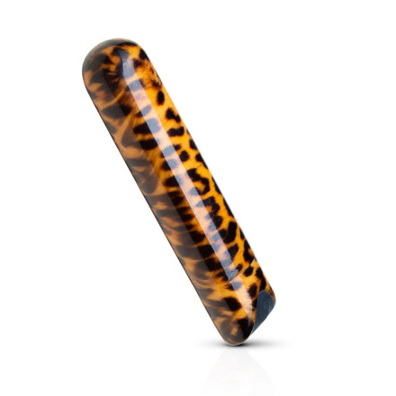 Леопардовая вибропуля Nayo Bullet Vibrator - 9 см. 