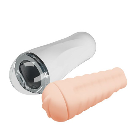 Телесный мастурбатор-вагина в колбе 30 Life-Like Vagina 