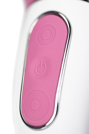 Вибратор Satisfyer Vibes Petting Hippo с загнутым кончиком - 22,9 см. 
