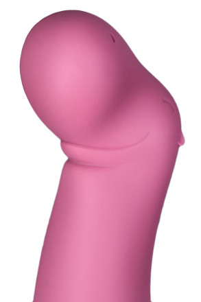Вибратор Satisfyer Vibes Petting Hippo с загнутым кончиком - 22,9 см. 