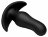 Черная анальная вибропробка Kinetic Thumping 7X Prostate Anal Plug - 13,3 см. 
