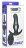 Черная анальная вибропробка Kinetic Thumping 7X Prostate Anal Plug - 13,3 см. 