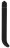 Черный компактный вибростимулятор G-Spot Vibrator - 16 см. 