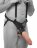 Страпон-система с телесной насадкой 11&quot; Hollow Strap-On Suspender System - 28 см. 