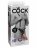 Страпон-система с телесной насадкой 11&quot; Hollow Strap-On Suspender System - 28 см. 