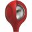 Красные утяжеленные анальные шарики Anal Essentials Weighted Silicone Anal Balls - 34,3 см. 
