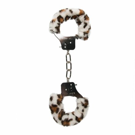 Наручники с леопардовым мехом Furry Handcuffs 