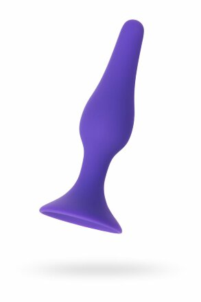 Фиолетовая анальная втулка Toyfa A-toys - 12,5 см. 