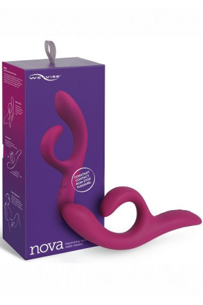 Фиолетовый вибратор-кролик We-Vibe Nova 2 - 20,5 см. 