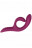 Фиолетовый вибратор-кролик We-Vibe Nova 2 - 20,5 см. 