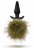 Силиконовая анальная пробка с дымчатым заячьим хвостом Fur Pom Pom - 12,7 см. 