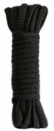 Черная веревка Tende - 10 м. 