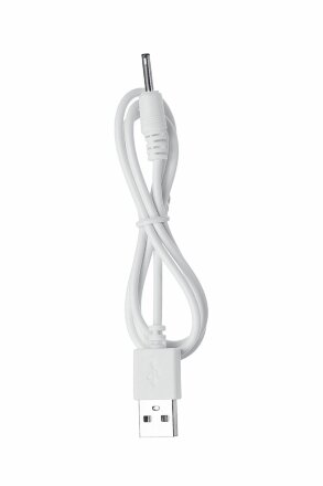 Фиолетовый вибратор с ресничками JOS DESI - 18,5 см. 