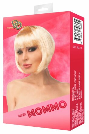 Бежевый парик &quot;Моммо&quot; 