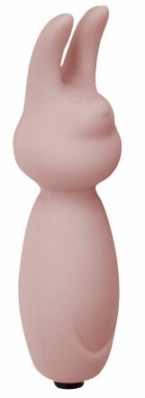 Розовый мини-вибратор с ушками Emotions Funny Bunny Light pink 