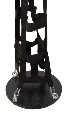 Подвесная клетка из ремешков Hanging strap cage 