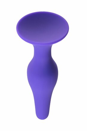 Фиолетовая анальная втулка Toyfa A-toys - 11,3 см. 