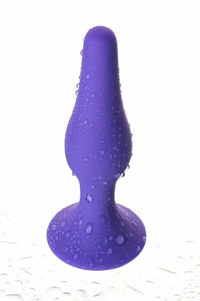 Фиолетовая анальная втулка Toyfa A-toys - 11,3 см. 