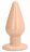 Телесная анальная пробка с самолубрикацией 5 Inch - 14 см. 