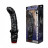 Черный вибромассажер простаты 6&quot; Premium Prostate Massager 