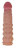 Телесная насадка-фаллос Super-Realistic Penis - 18 см. 