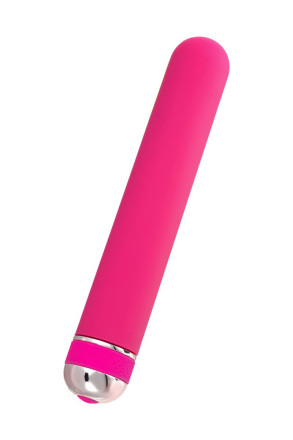 Розовый нереалистичный вибратор Mastick - 18 см. 