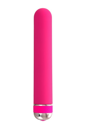Розовый нереалистичный вибратор Mastick - 18 см. 