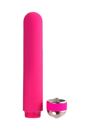 Розовый нереалистичный вибратор Mastick - 18 см. 