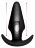 Черная анальная вибропробка Kinetic Thumping 7X Large Anal Plug - 13,3 см. 