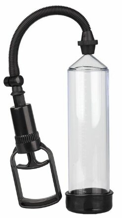 Прозрачная вакуумная помпа TRIGGER HANDLE PENIS PUMP 