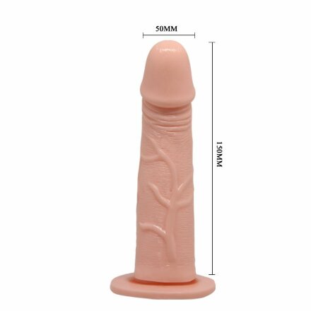 Реалистичный страпон-фаллоимитатор на трусиках Ultra Passionate Harness - 15 см. 