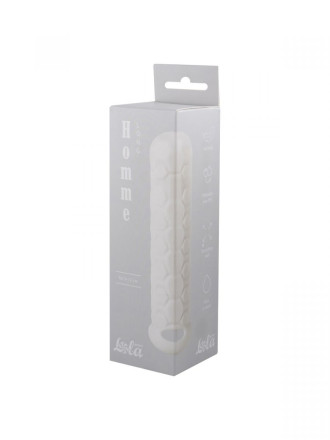 Белый фаллоудлинитель Homme Long - 13,5 см. 