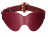 Бордовая маска на глаза Eyemask 
