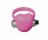 Розовое эрекционное виброкольцо Emotions Heartbeat Light pink  