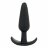 Анальная пробка для ношения Mood Naughty 3&quot; Silicone - 7,6 см. 