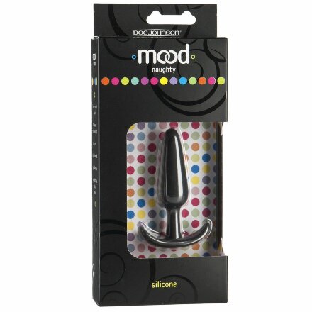 Анальная пробка для ношения Mood Naughty 3&quot; Silicone - 7,6 см. 
