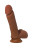 Фаллоимитатор-мулат TOYFA RealStick Elite Mulatto - 21 см. 