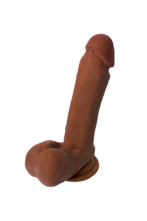 Фаллоимитатор-мулат TOYFA RealStick Elite Mulatto - 21 см. 