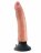 Вибромассажер телесного цвета 7&quot; Vibrating Cock - 20 см. 