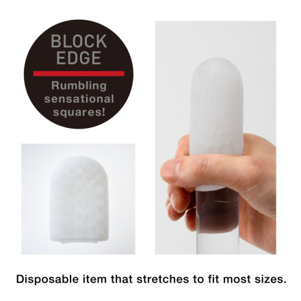 Карманный мастурбатор BLOCK EDGE 