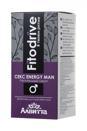 Сироп для мужчин «Секс energy man» - 230 мл. 