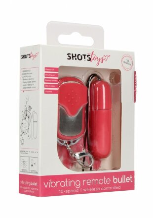 Вибропуля  Remote Vibrating Bullet розового цвета 