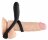 Черное двойное эрекционное виброкольцо N 88 Vibrating Rechargeable Cock Ring 